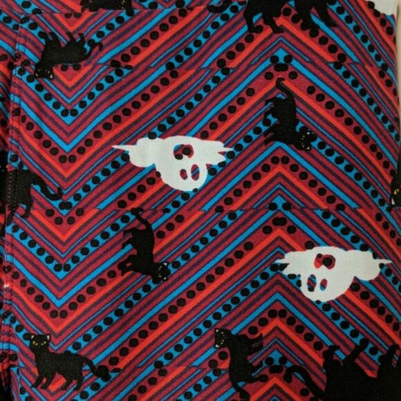 LuLaRoe Halloween Leggings - One Size - GUC - Picture 1 of 6